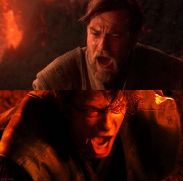 anakin and obi wan Meme Template
