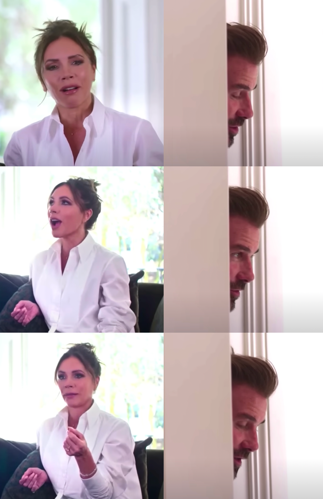 Victoria David Beckham Be Honest Meme Template