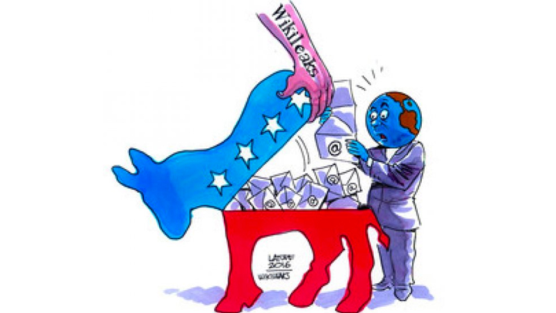 2016 Democratic National Committee Email Leak Meme Template