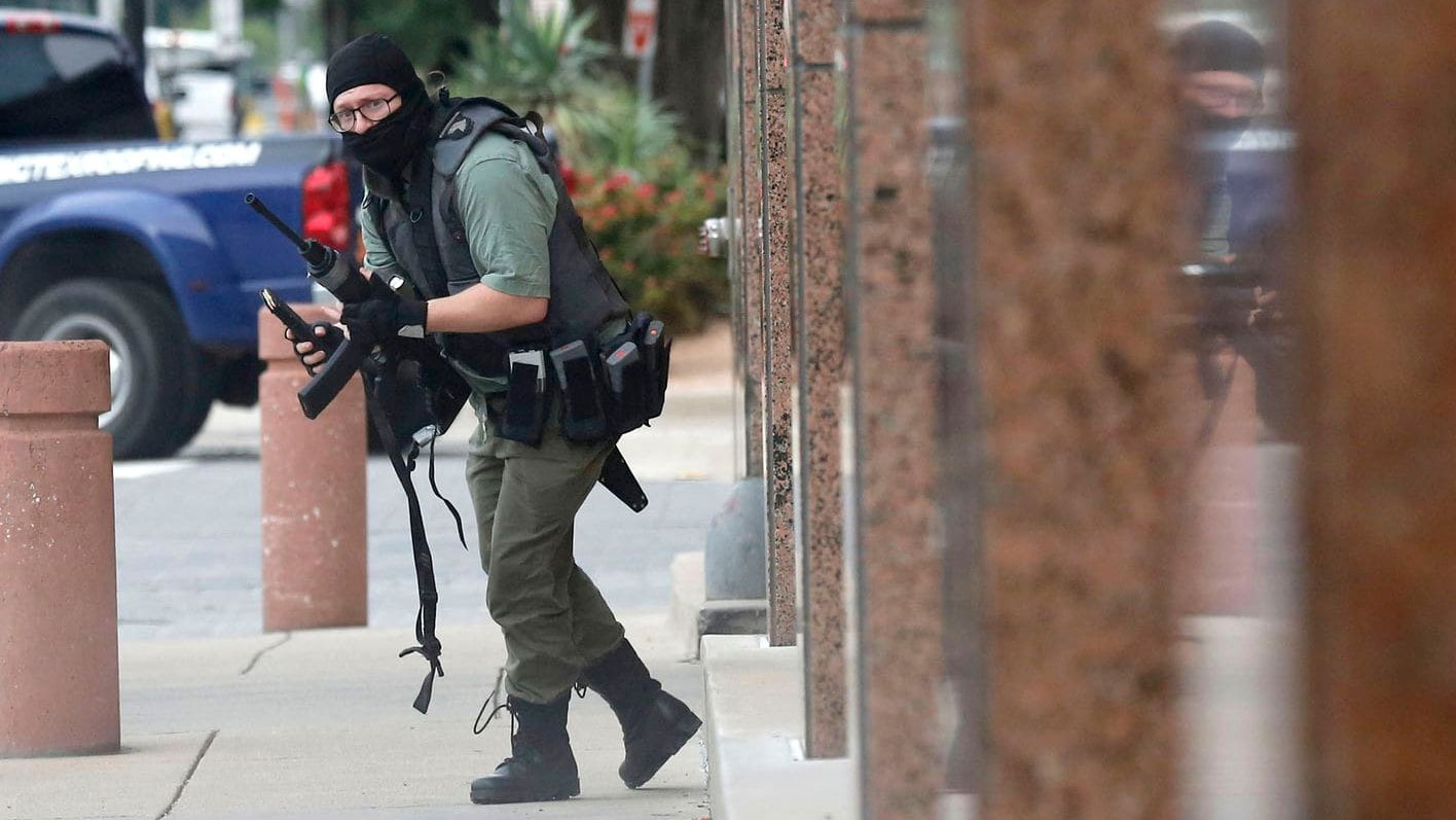 2019 Dallas Federal Courthouse Shooting Meme Template