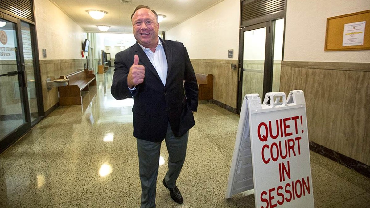 2022 Alex Jones Defamation Trial Meme Template