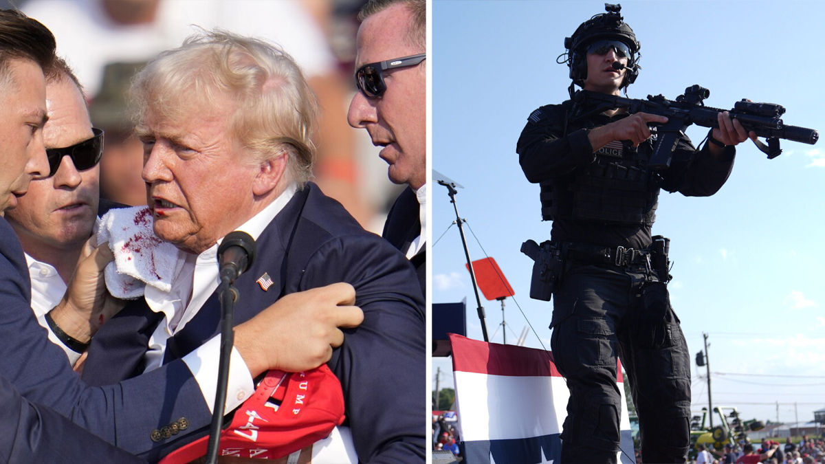 2024 Donald Trump Rally Shooting Meme Template