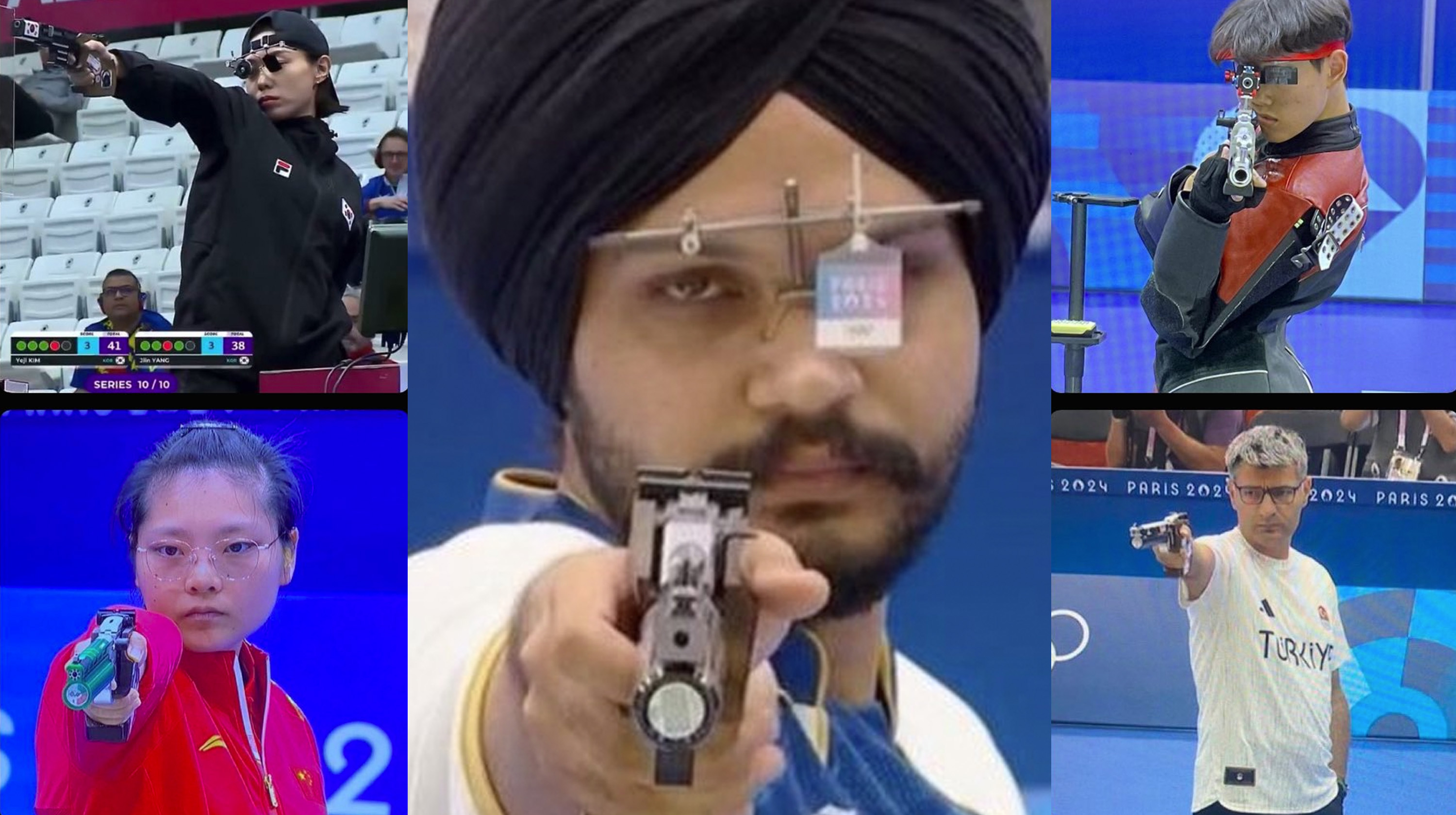 2024 Olympic Shooters Meme Template