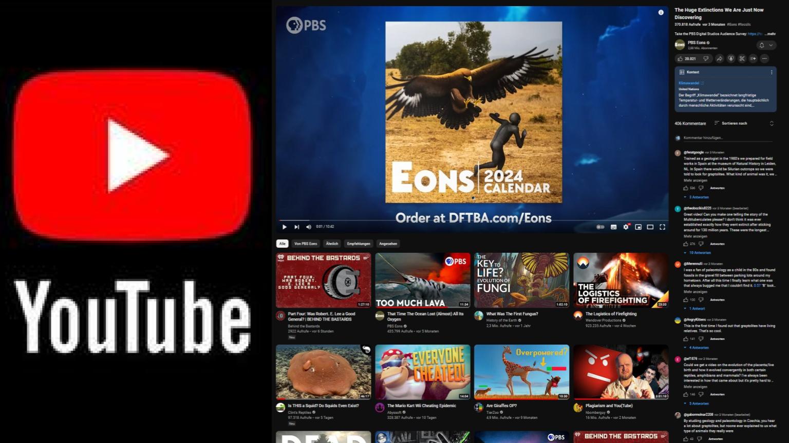 2024 YouTube UI Update