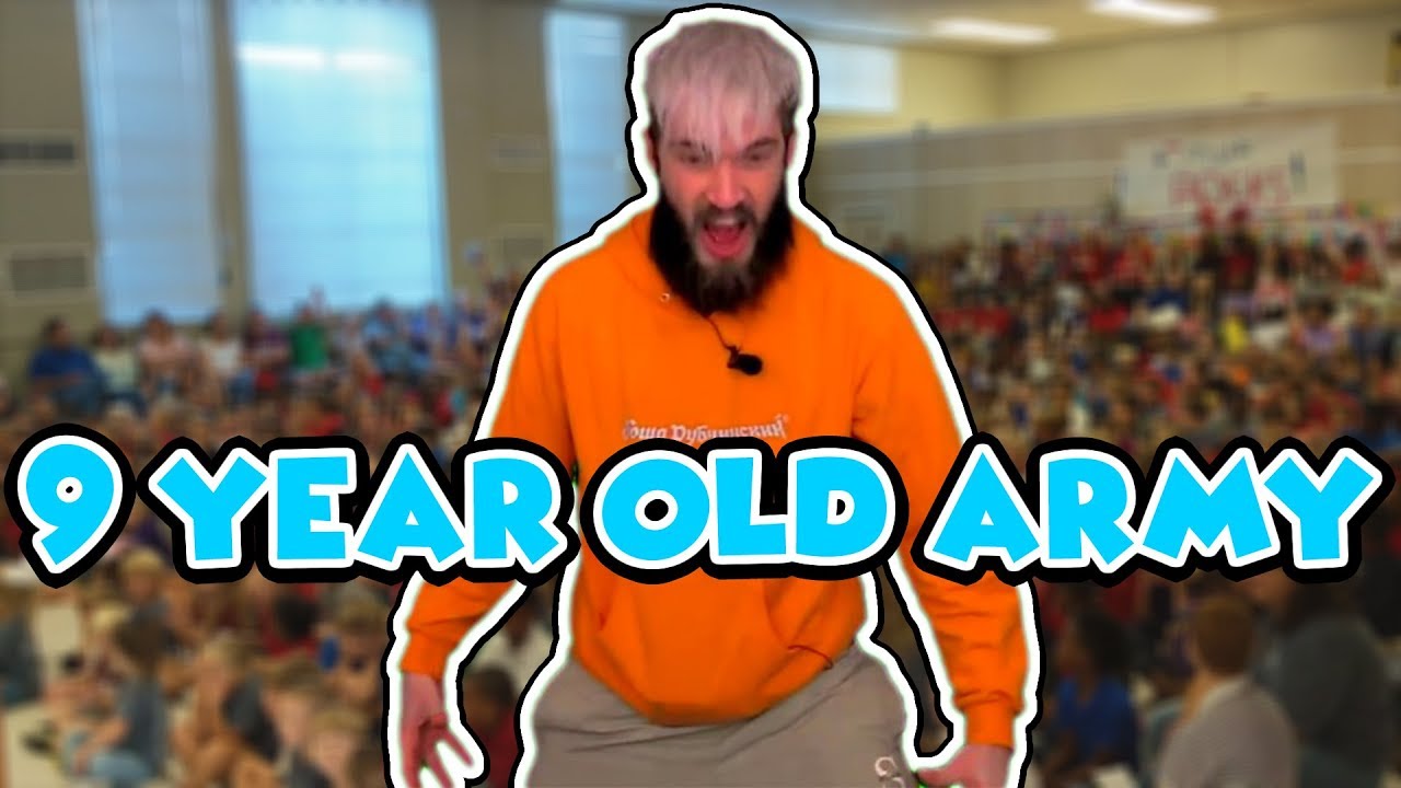 9-Year-Old Army Meme Template