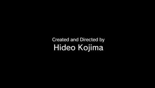 A Hideo Kojima Game