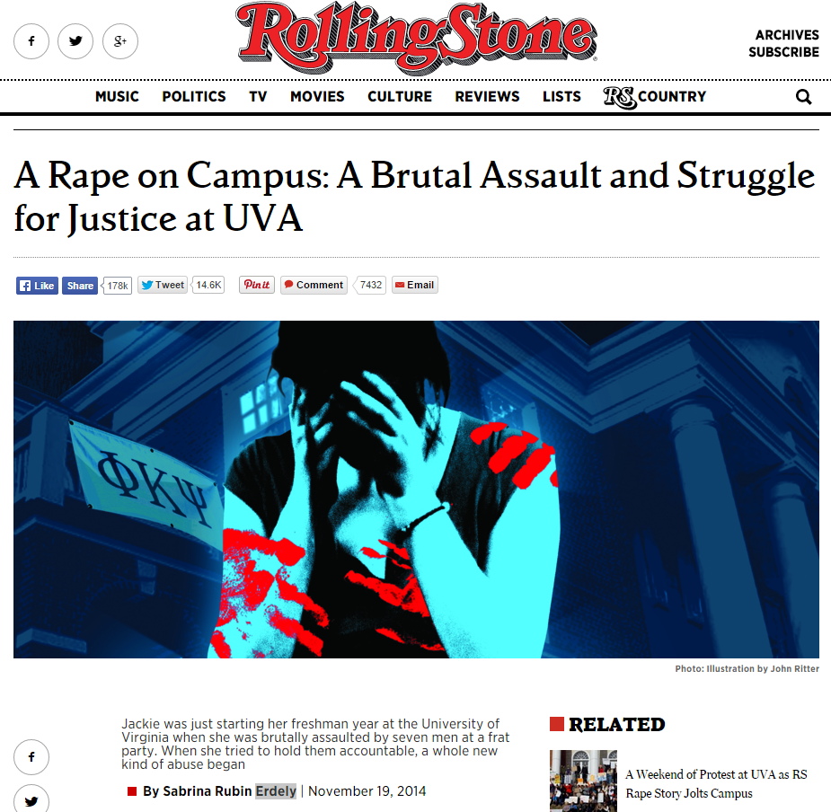 A Rape on Campus Meme Template