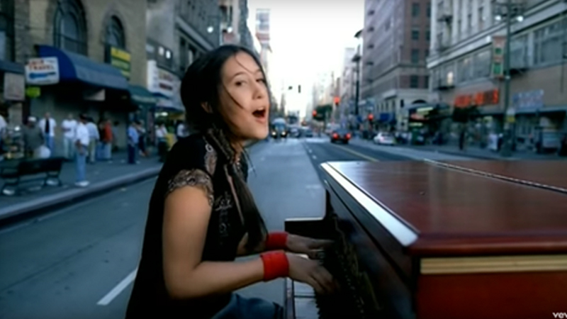 "A Thousand Miles" / Making My Way Downtown Meme Template