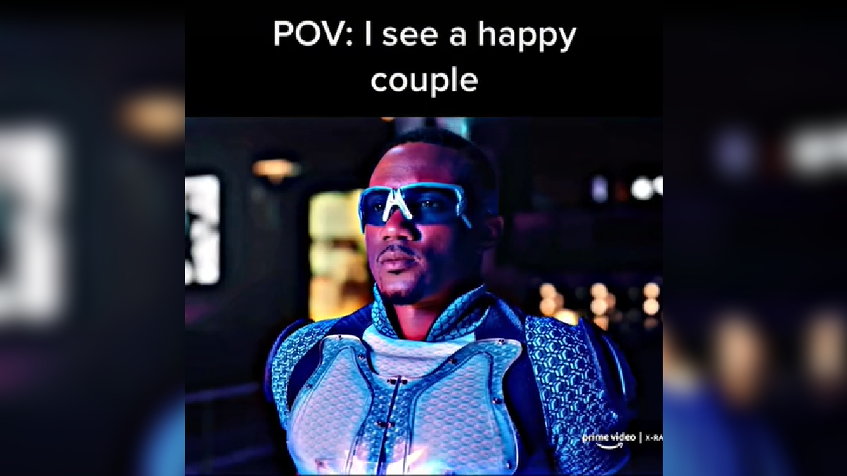 A-Train POV: I See A Happy Couple Meme Template