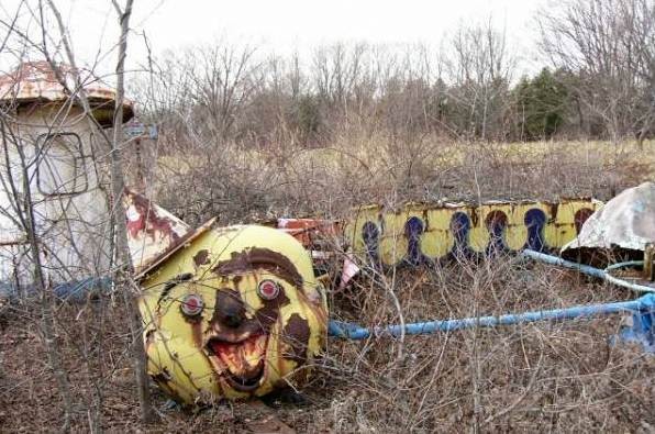Abandoned Clown Train