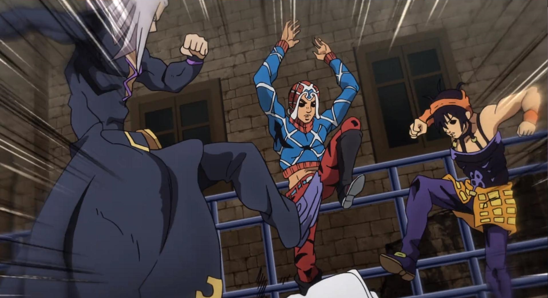 Abbacchio Joins the Kicking