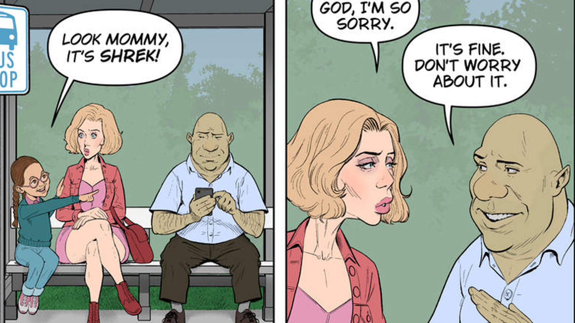 Absolutely Not Go Fuck Yourself / Look Mommy It's Shrek