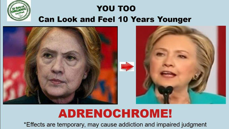 Adrenochrome Harvesting Meme Template
