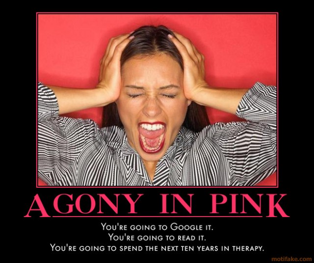 Agony in Pink Meme Template