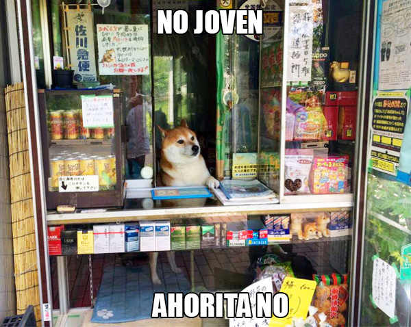 Ahorita No Joven Meme Template
