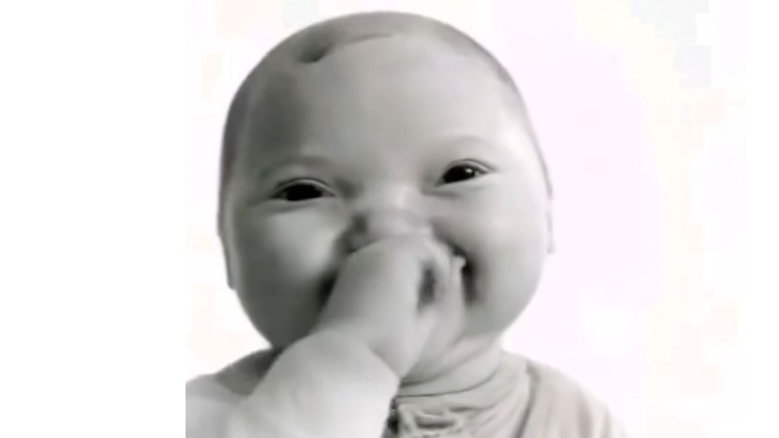AI Baby Holding Laugh