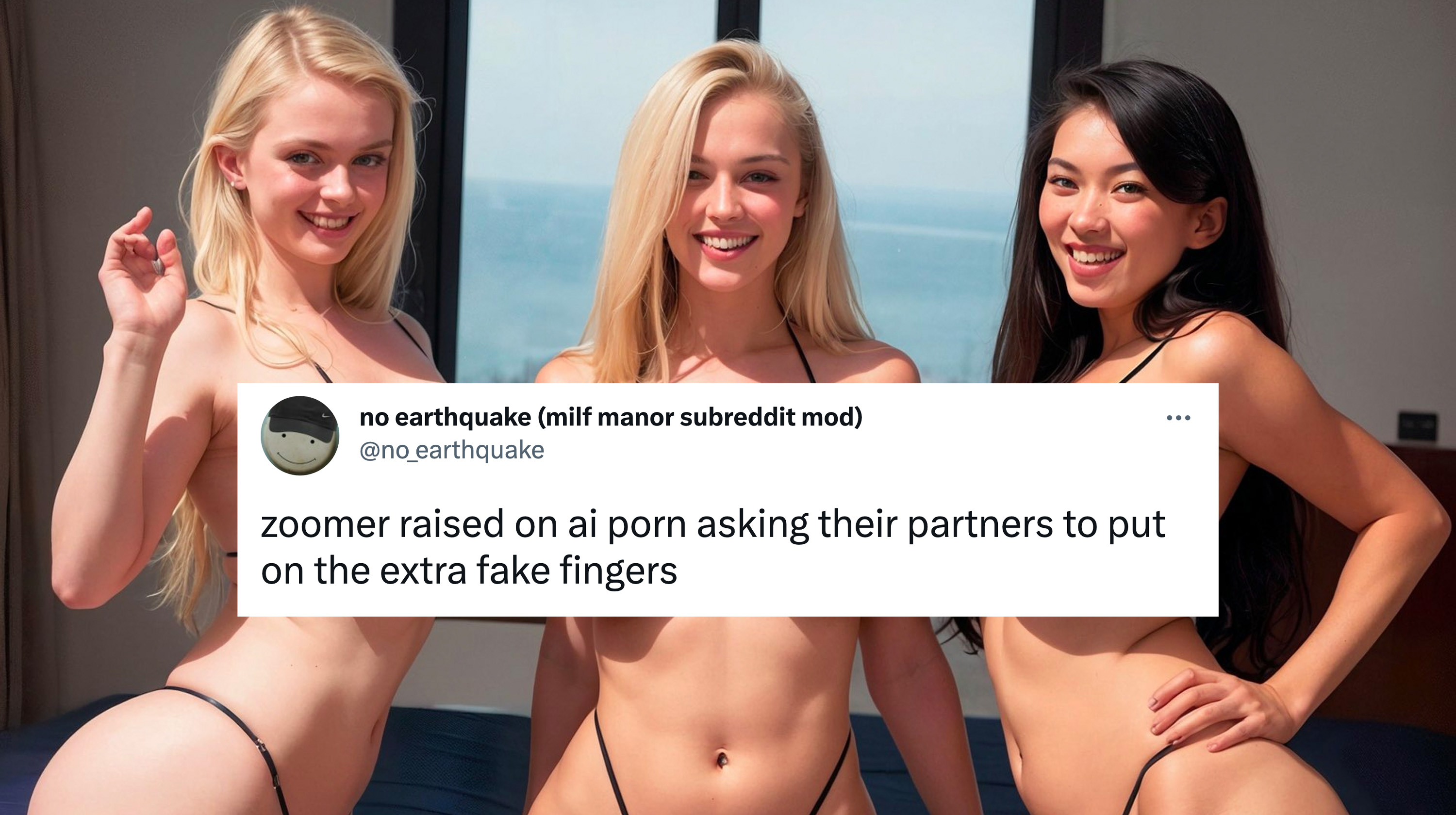 AI Porn Meme Template