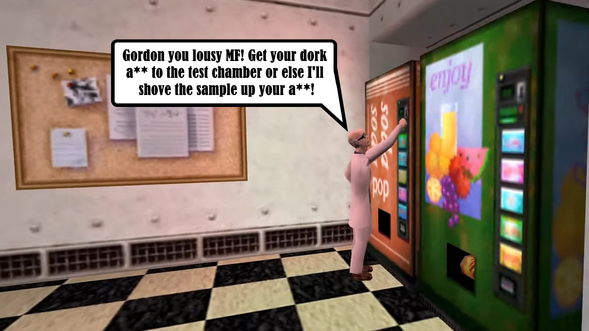 AI Voice Game Modding / Game Characters Meme Template