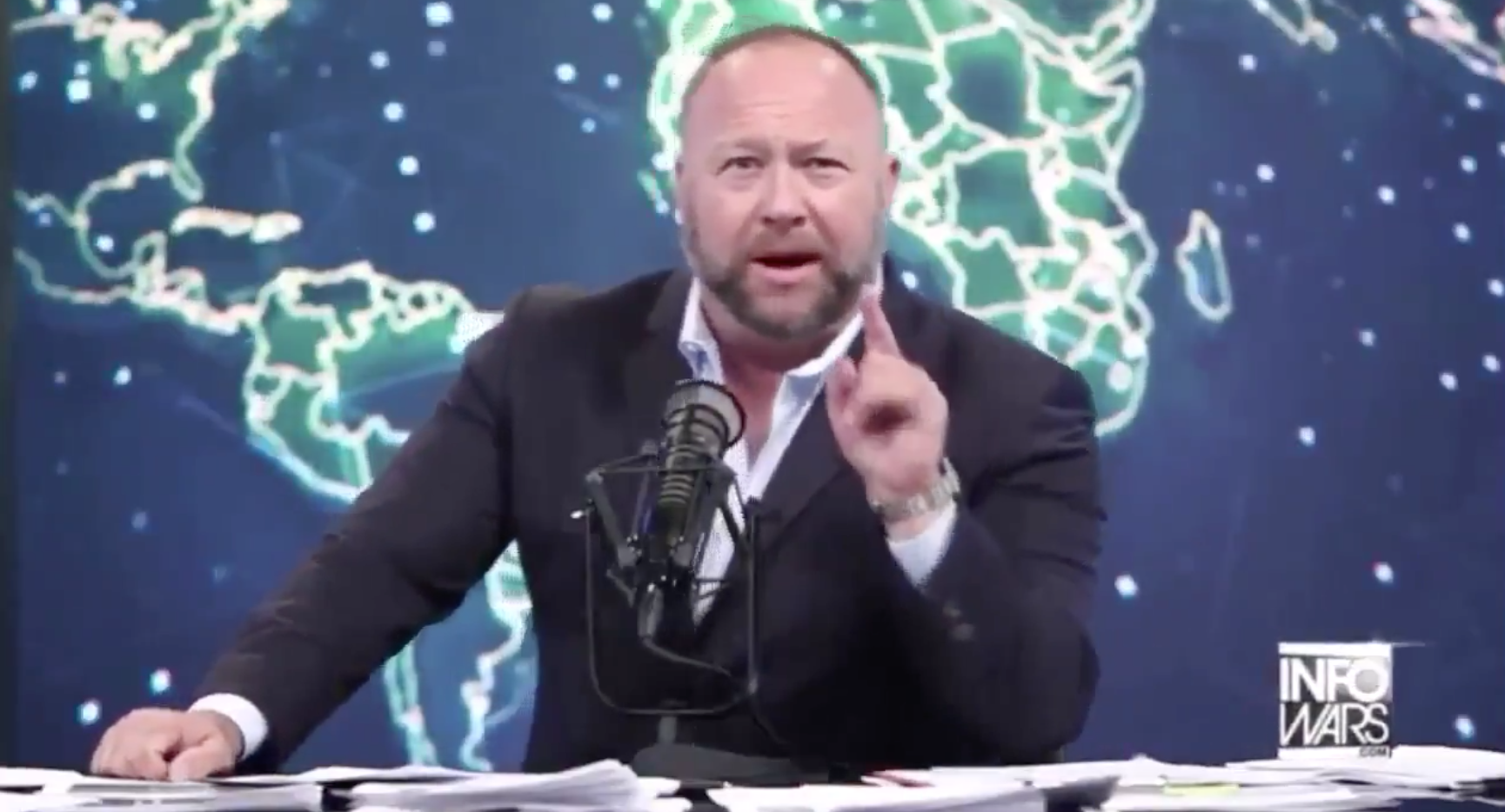 Alex Jones' "I'll Eat Your Ass" Rant Meme Template