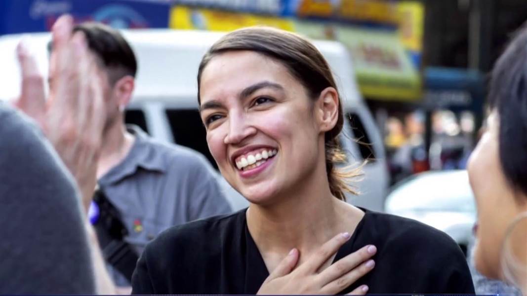 Alexandria Ocasio-Cortez Meme Template