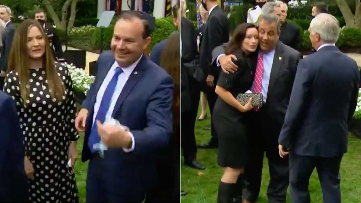 Amy Coney Barrett's White House Rose Garden Nomination Ceremony