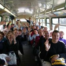 And Then The Whole Bus Clapped Meme Template