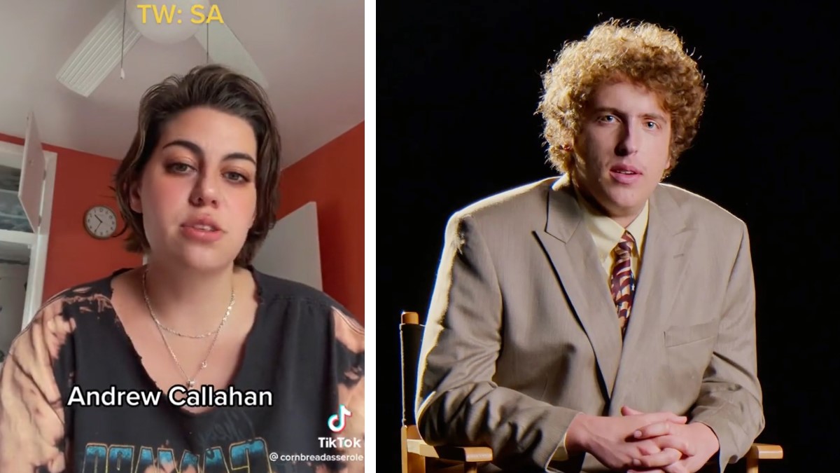 Andrew Callaghan Sexual Assault Allegations Meme Template