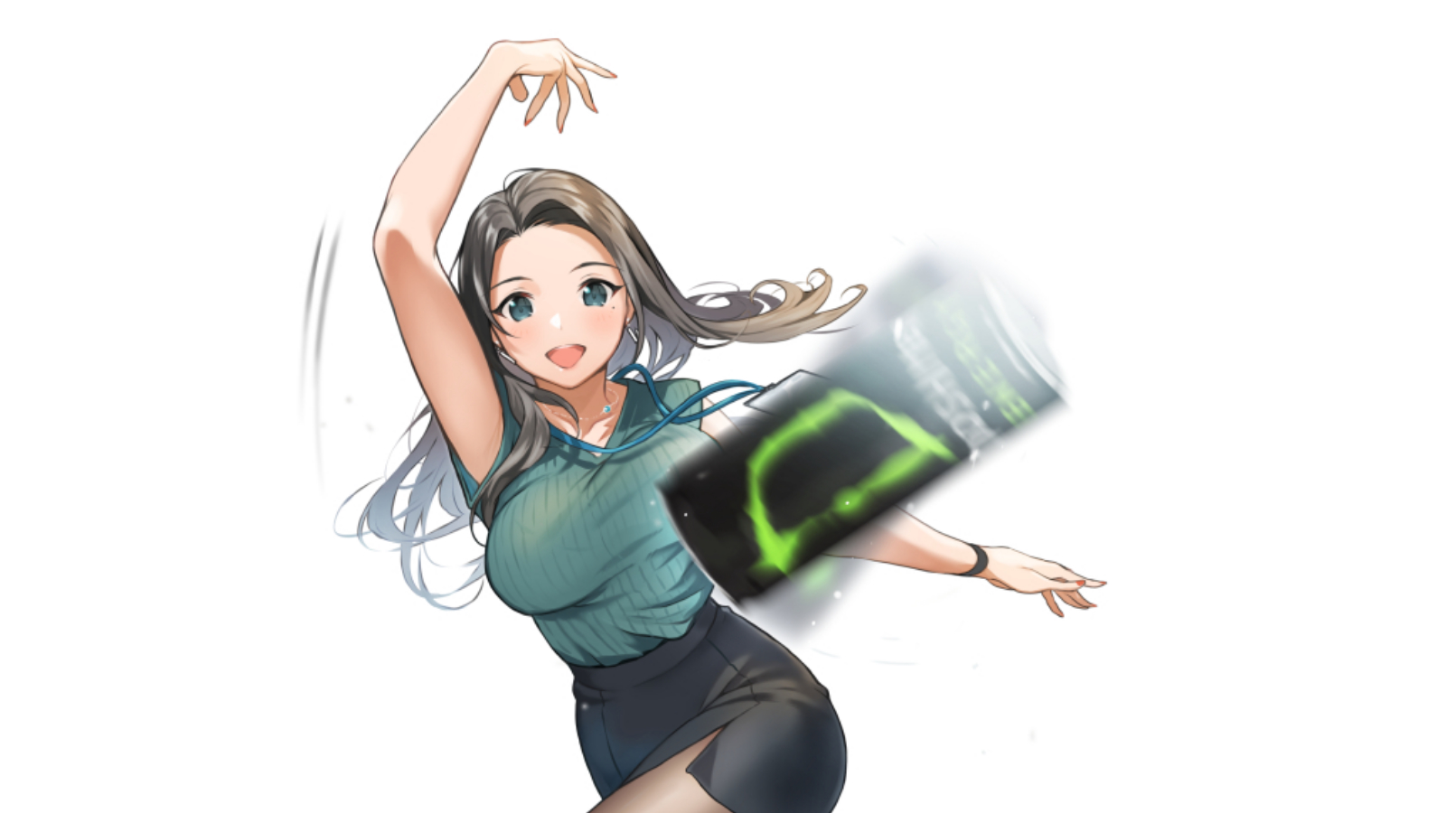Anime Girl Throwing Things Meme Template