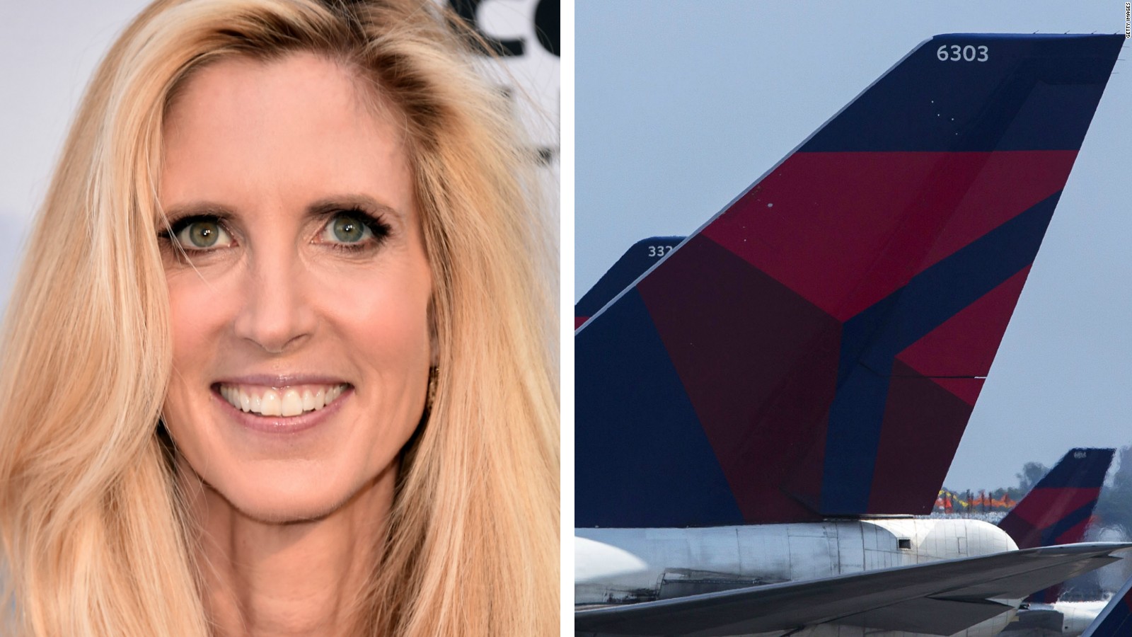 Ann Coulter Delta Airlines Feud