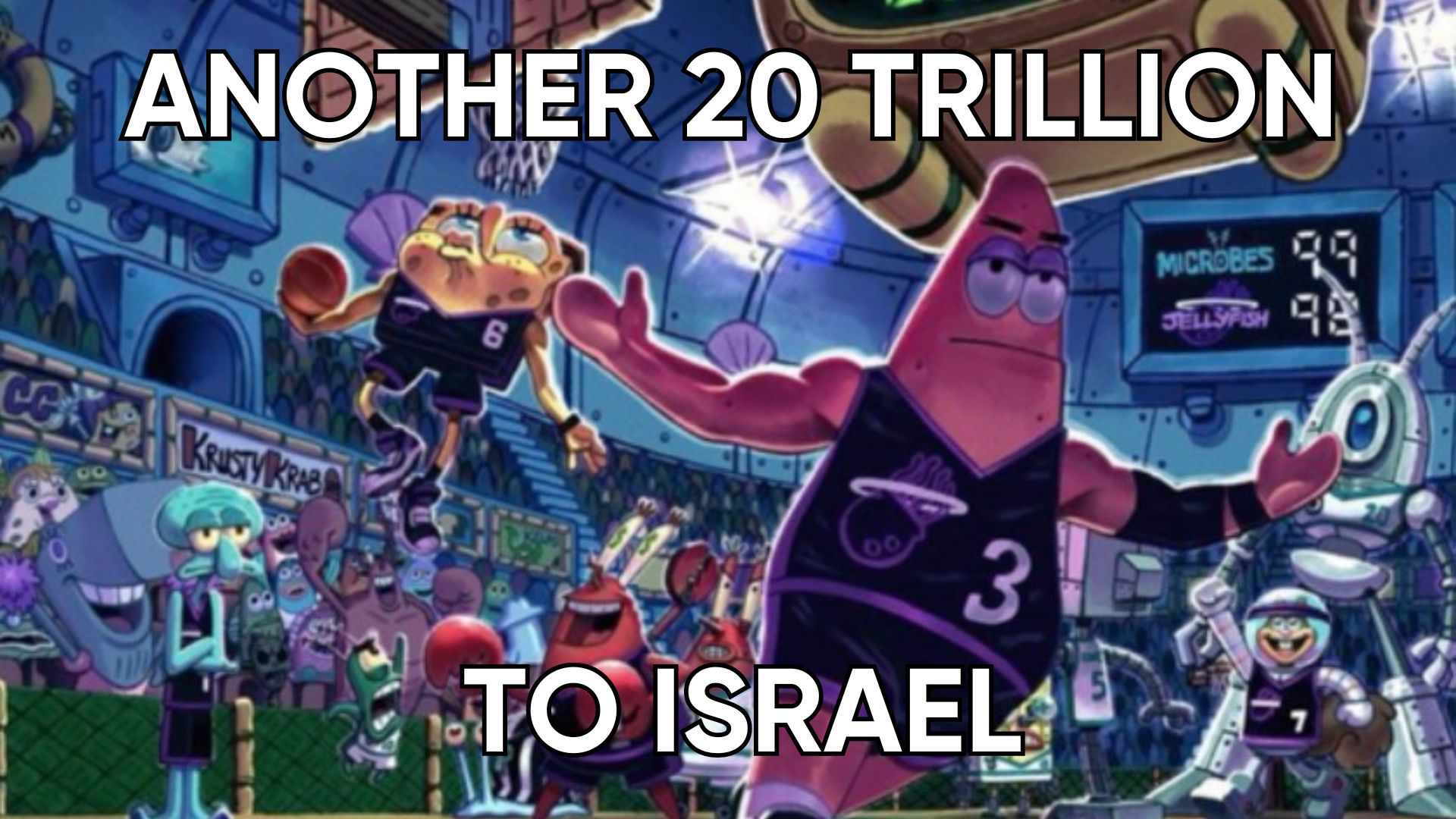 Another 20 Trillion to Israel Meme Template