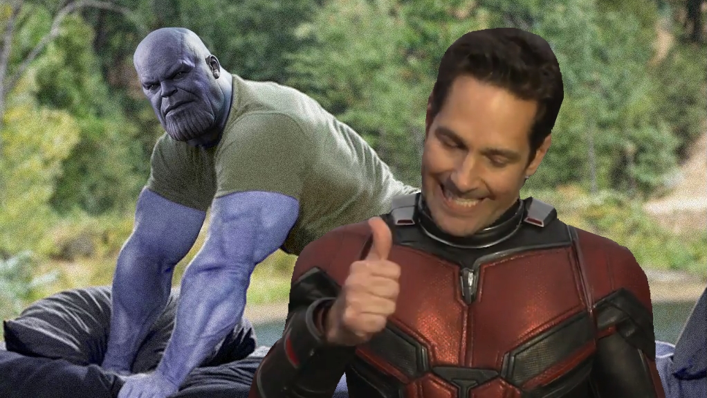 Ant-Man Will Defeat Thanos by Crawling Up His Butt and Expanding Meme Template