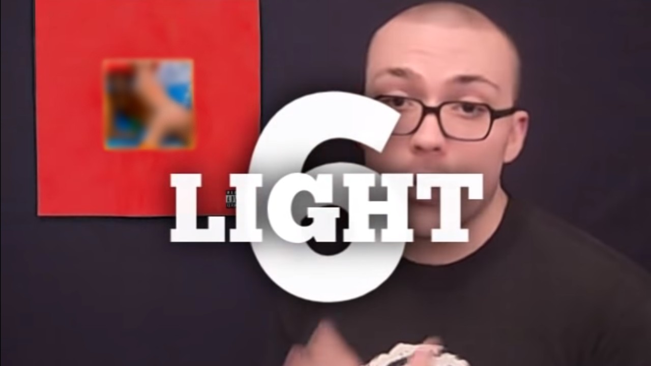 Anthony Fantano's "My Beautiful Dark Twisted Fantasy" Review Meme Template