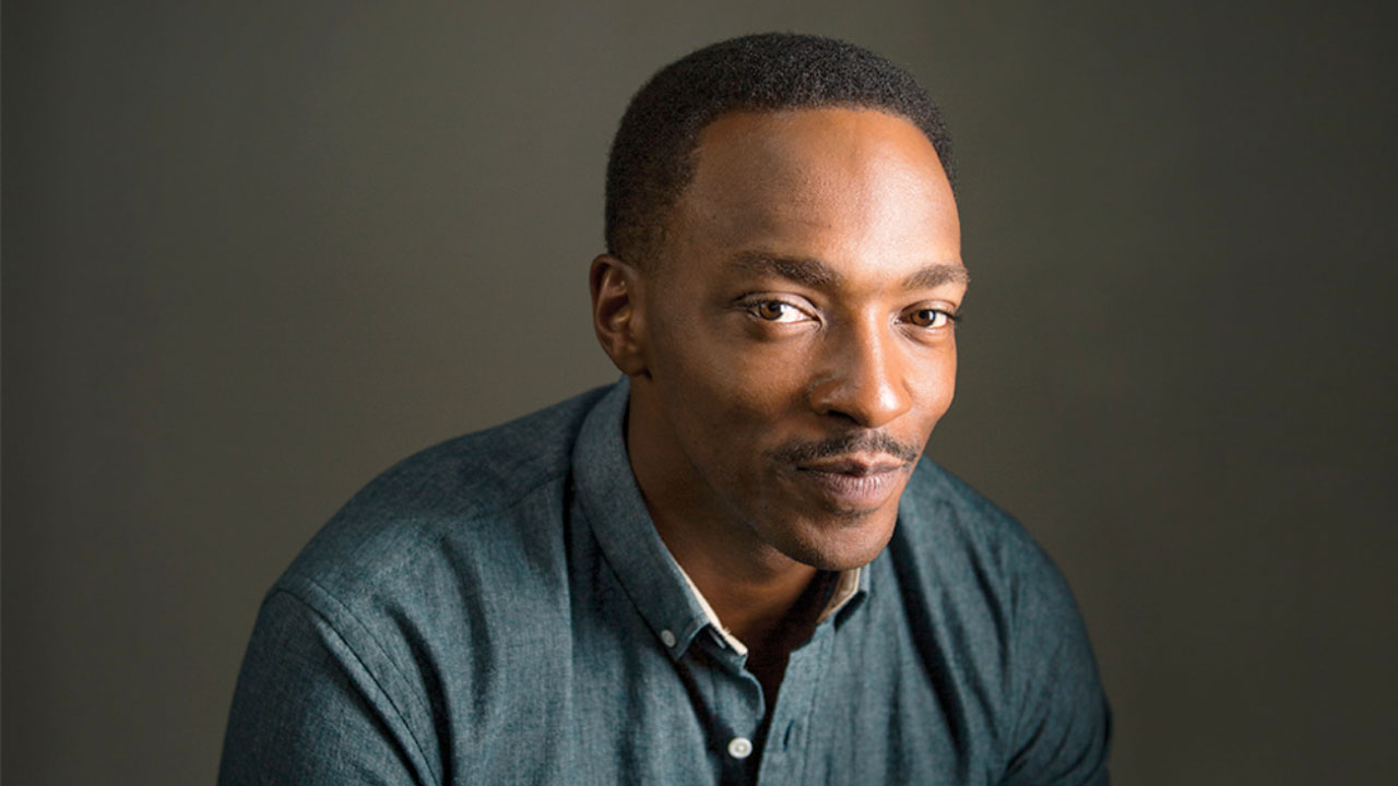 Anthony Mackie's Smirk