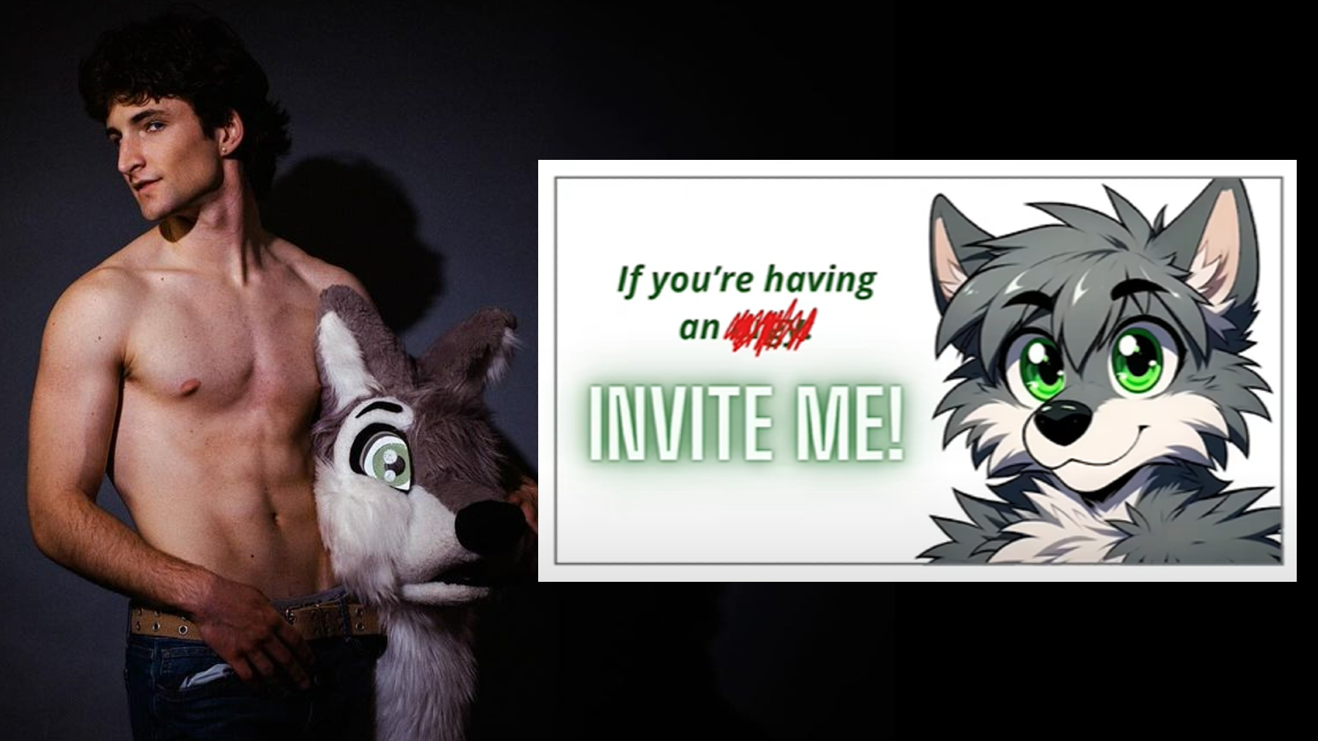 Anthpo Furry Party Controversy Meme Template