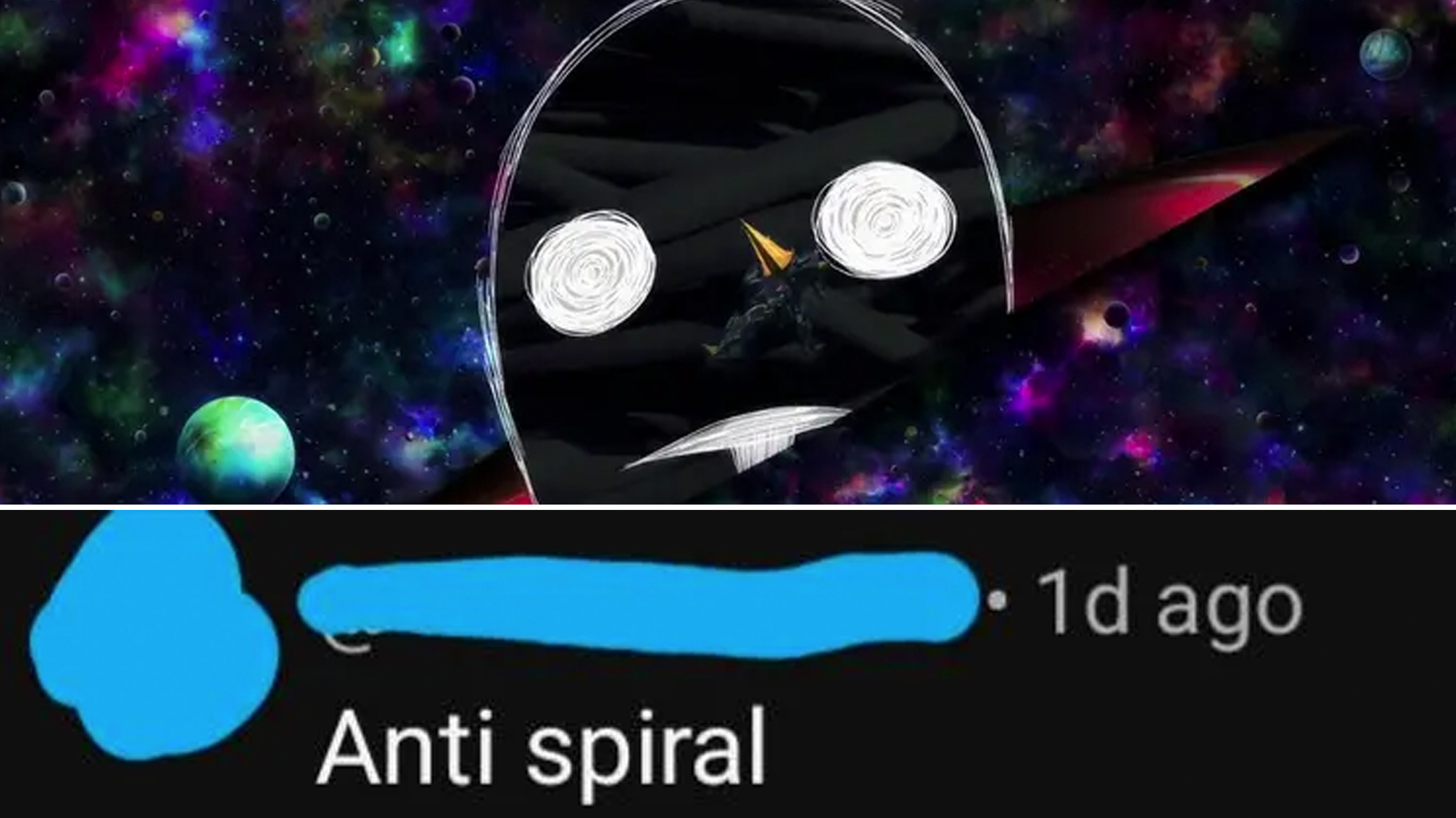 Anti-Spiral YouTube Comments
