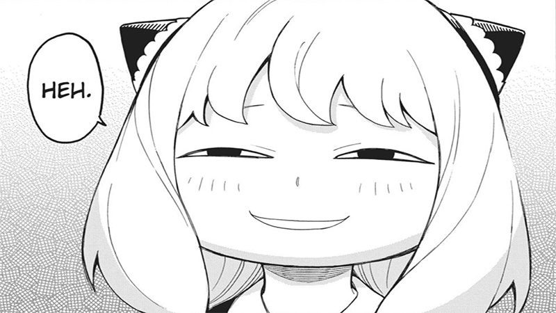 Anya's "Heh" Face / Anya Smug Face