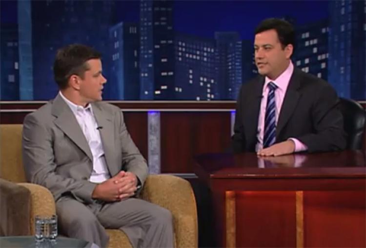 Apologies to Matt Damon