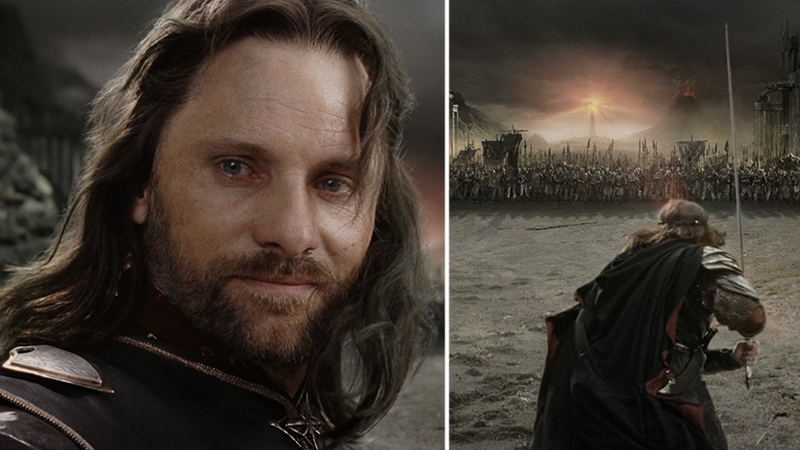 Aragorn's “For Frodo” Meme Template