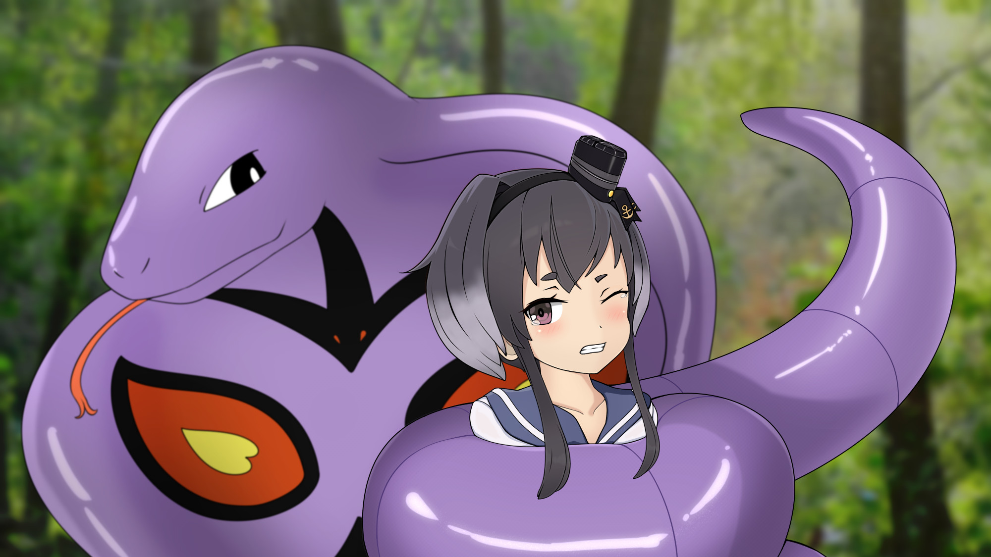 Arbok Coiling Tokitsukaze Meme Template