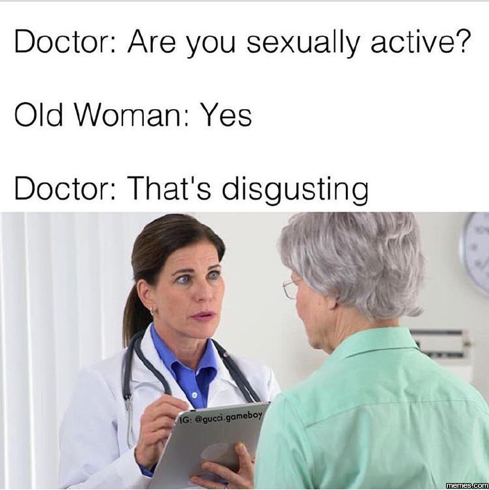 Are You Sexually Active? Meme Template