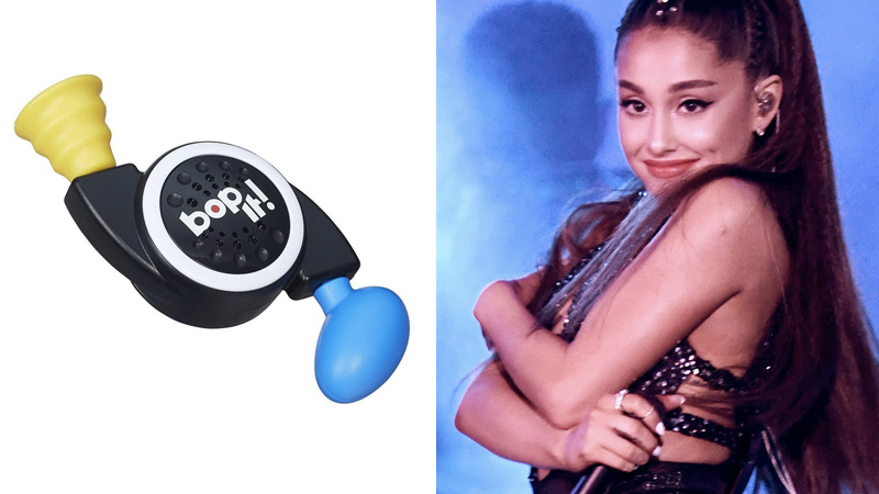 Ariana Grande "Bop It" Meme Template