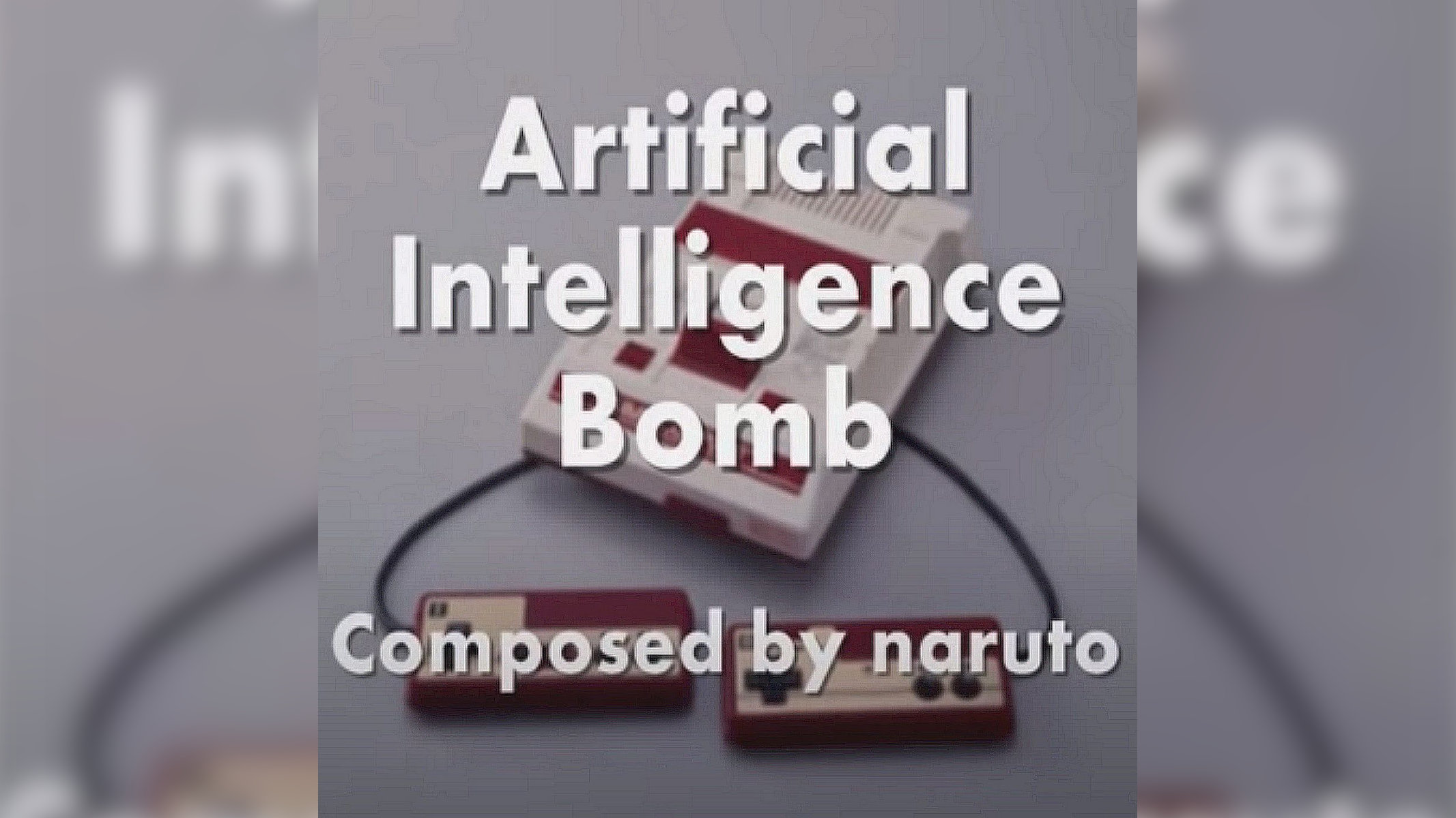 Artificial Intelligence Bomb Meme Template
