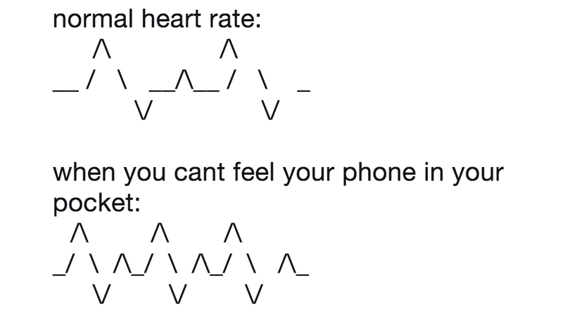 ASCII Normal Heart Rate Meme Template