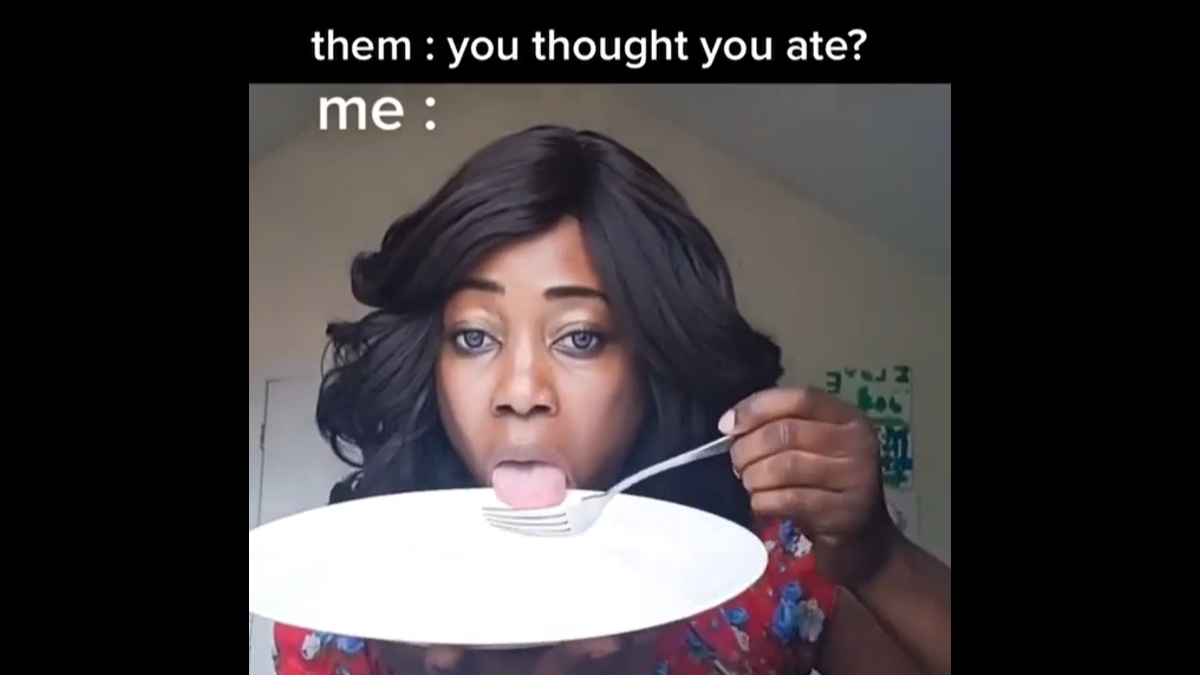 Ate That / Thought You Ate Meme Template