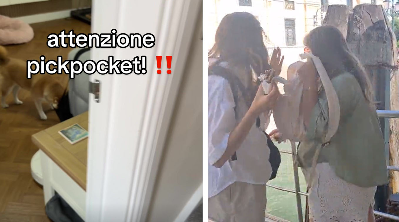 Attenzione Pickpocket! Meme Template