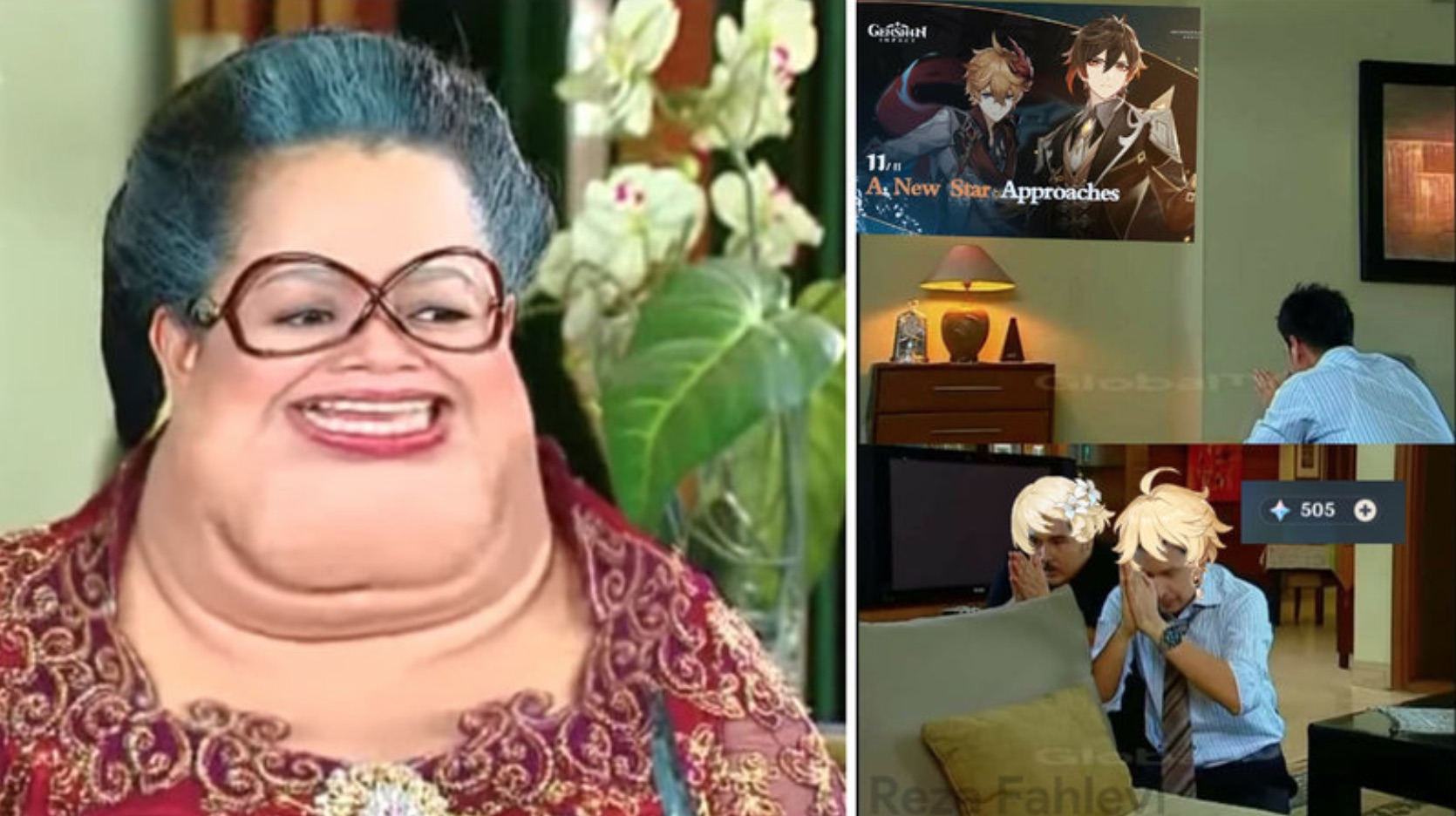 Awas Ada Sule Meme Template