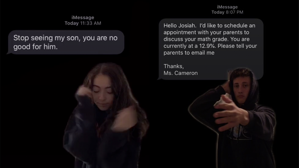 Awkward Texts Meme Template