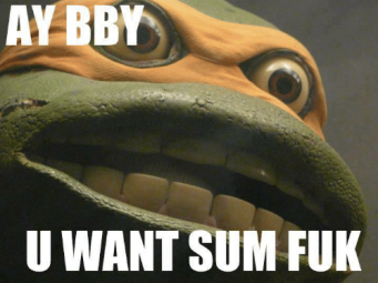 Ay Bby Want Sum Fuk? Meme Template
