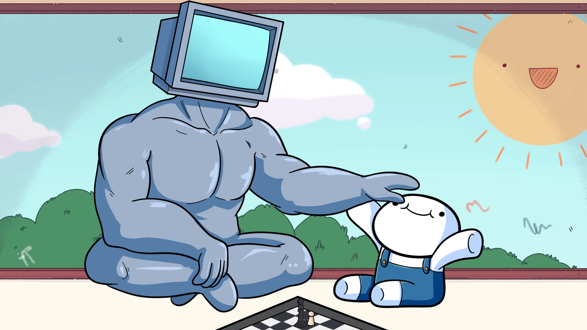 Baby Beats Computer at Chess