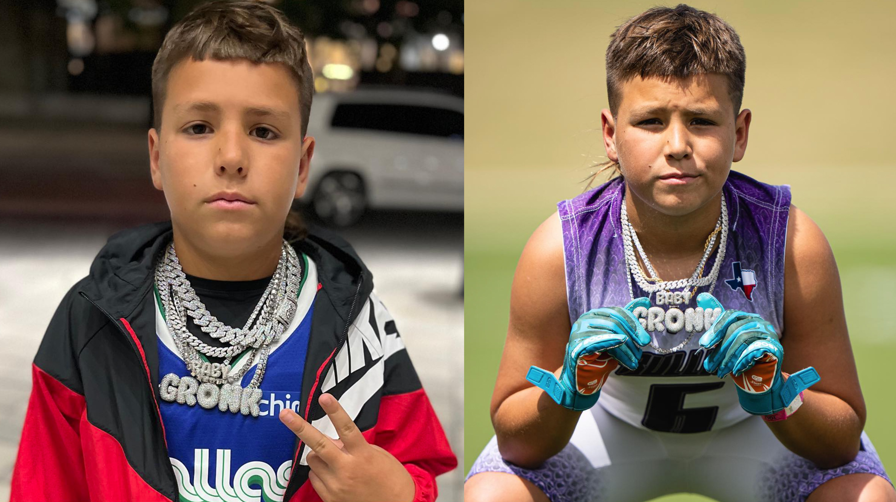 Baby Gronk Meme Template